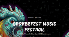 Desktop Screenshot of groverfest.com
