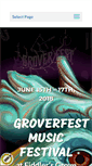 Mobile Screenshot of groverfest.com